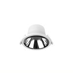 Noxion LED Downlight Apollo 9W 1100lm 60D - 840 Kaltweiß | 145mm - Ausschnitt 120mm - Alu Reflektor - UGR <19