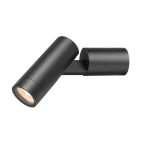 SLV S-Röhre Aluminium Schwarz | Geeignet für 1x GU10
