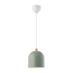 Nordlux Gaston Pendelleuchte Metall und Holz Grün | Geeignet für E27