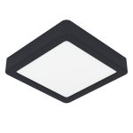 Eglo Deckenleuchte Fueva 6 Plastik Schwarz 7W 1100lm - 827-840-865 CCT