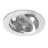 Noxion Einbau Spot Drome MR16 schwenkbar Aluminium | Ausschnitt 69mm - GU10 Sockel