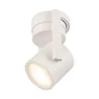 SLV Oculus Wand und Deckenleuchte Aluminium Weiß 11W 780lm - 920-930 Dim To Warm | Höchste Farbwiedergabe - Dimmbar 