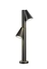 SLV T-Röhre Aluminium Schwarz | Geeignet für 1x GU10