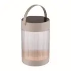 Nordlux Tischlampe Solar Coupar Sanded 3.2W 150lm - 830 Warmweiß | 3-Stufen Dimmbar 