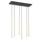 Emibig Pendelleuchte Selter Stahl Schwarz | Geeignet für 6x G9 - Max 8W