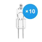 Mehrfachpackung 10x Osram Halogen G4 Capsule Halostar 20 W 
