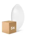 Mehrfachpackung 5x Ledvance Surface Rund 350 18W 830 1440lm Weiß IP44 | Warmweiß