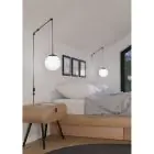 Eglo Pendelleuchte Rondo 3 Stahl Schwarz | Geeignet für E27